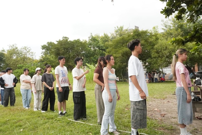 原民文化知識跳跳TEMPO遊戲。圖片