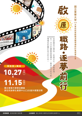 🌞啟「原」職路・逐夢前行｜成果靜態展🌿開展拉~~~~圖片